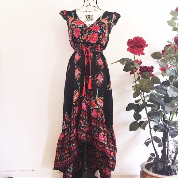 LAST 1! Boho Asymmetrical Dress - Picture 6 of 8